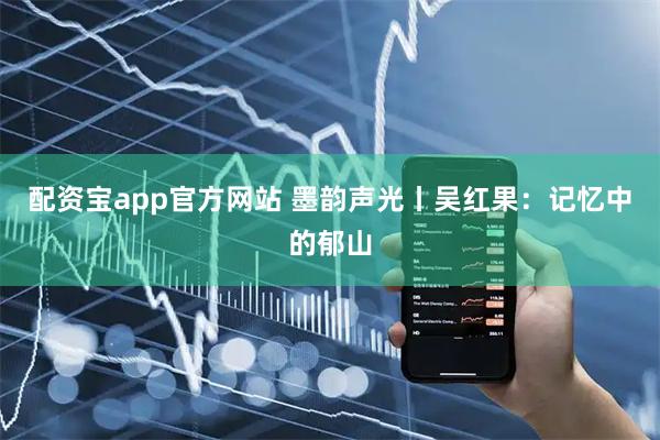 配资宝app官方网站 墨韵声光丨吴红果：记忆中的郁山