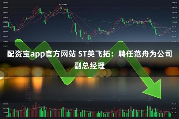 配资宝app官方网站 ST英飞拓：聘任范舟为公司副总经理