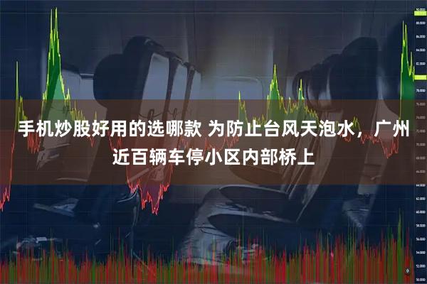 手机炒股好用的选哪款 为防止台风天泡水，广州近百辆车停小区内部桥上