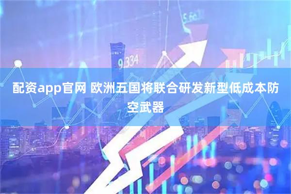 配资app官网 欧洲五国将联合研发新型低成本防空武器